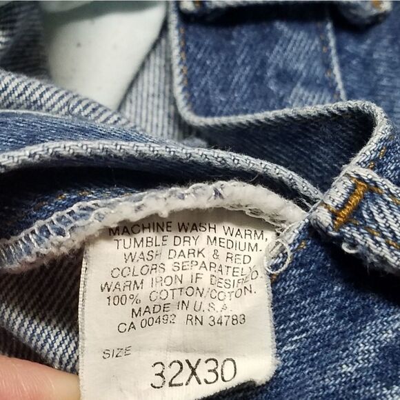 VINTAGE 70s Lee High Rise Union Made Bootcut Jeans - Picture 7 of 11